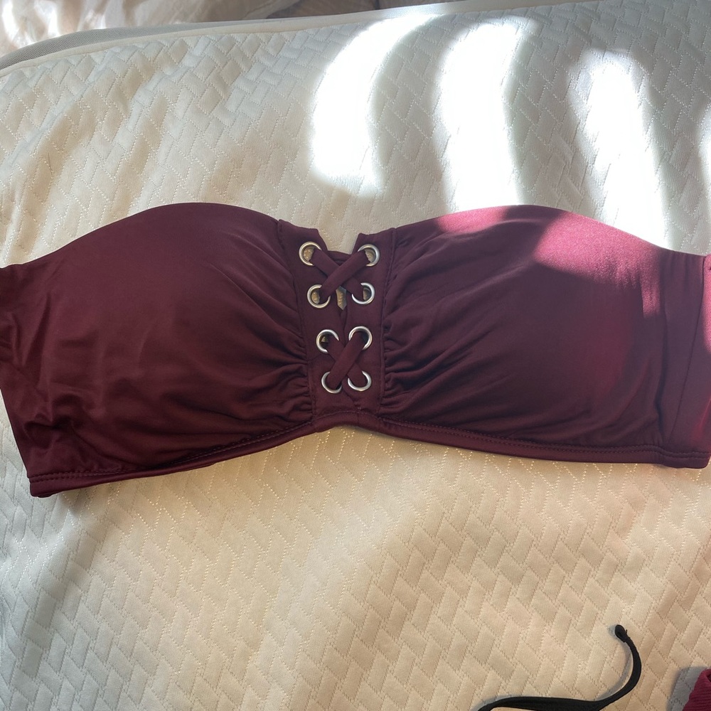 Strapless swim top - target Xhiliration brand